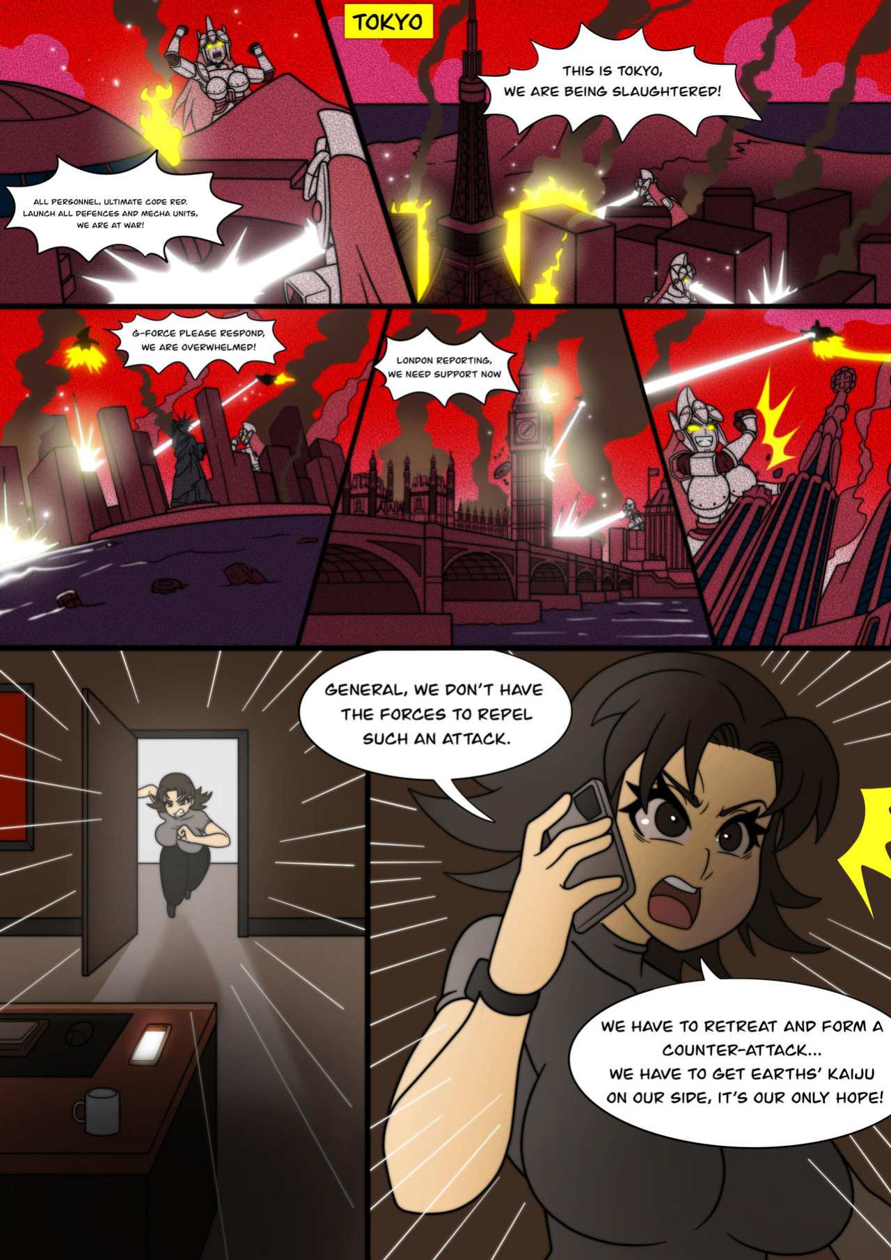 [WitchKing00] Kaiju Girls Chapter 7