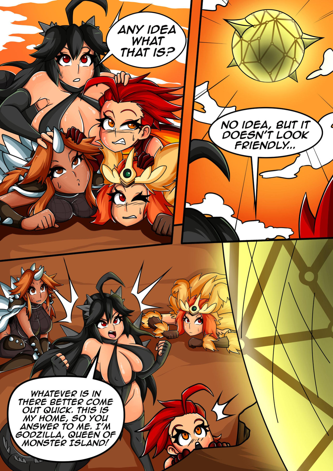 [WitchKing00] Kaiju Girls Chapter 2