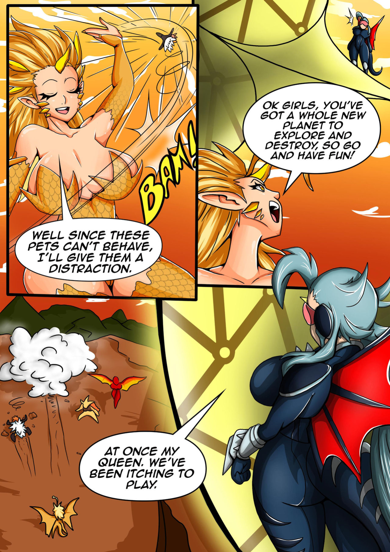 [WitchKing00] Kaiju Girls Chapter 2