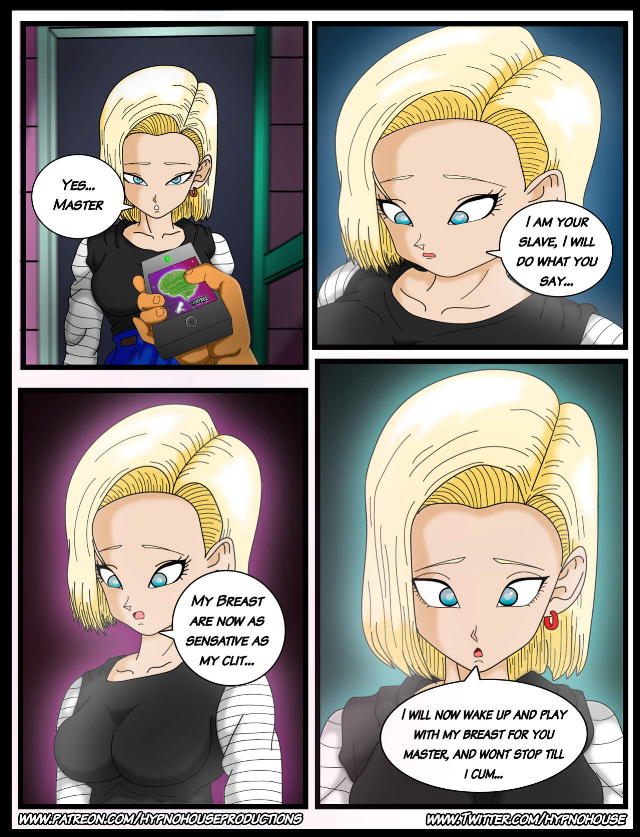 [Hypno House] Double Feature Android 18 & Bulma is Yours!