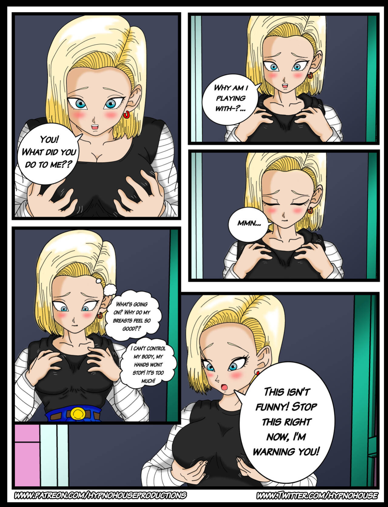 [Hypno House] Double Feature Android 18 & Bulma is Yours!