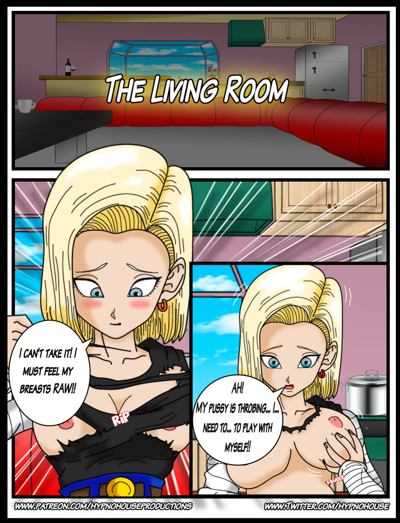 [Hypno House] Double Feature Android 18 & Bulma is Yours!