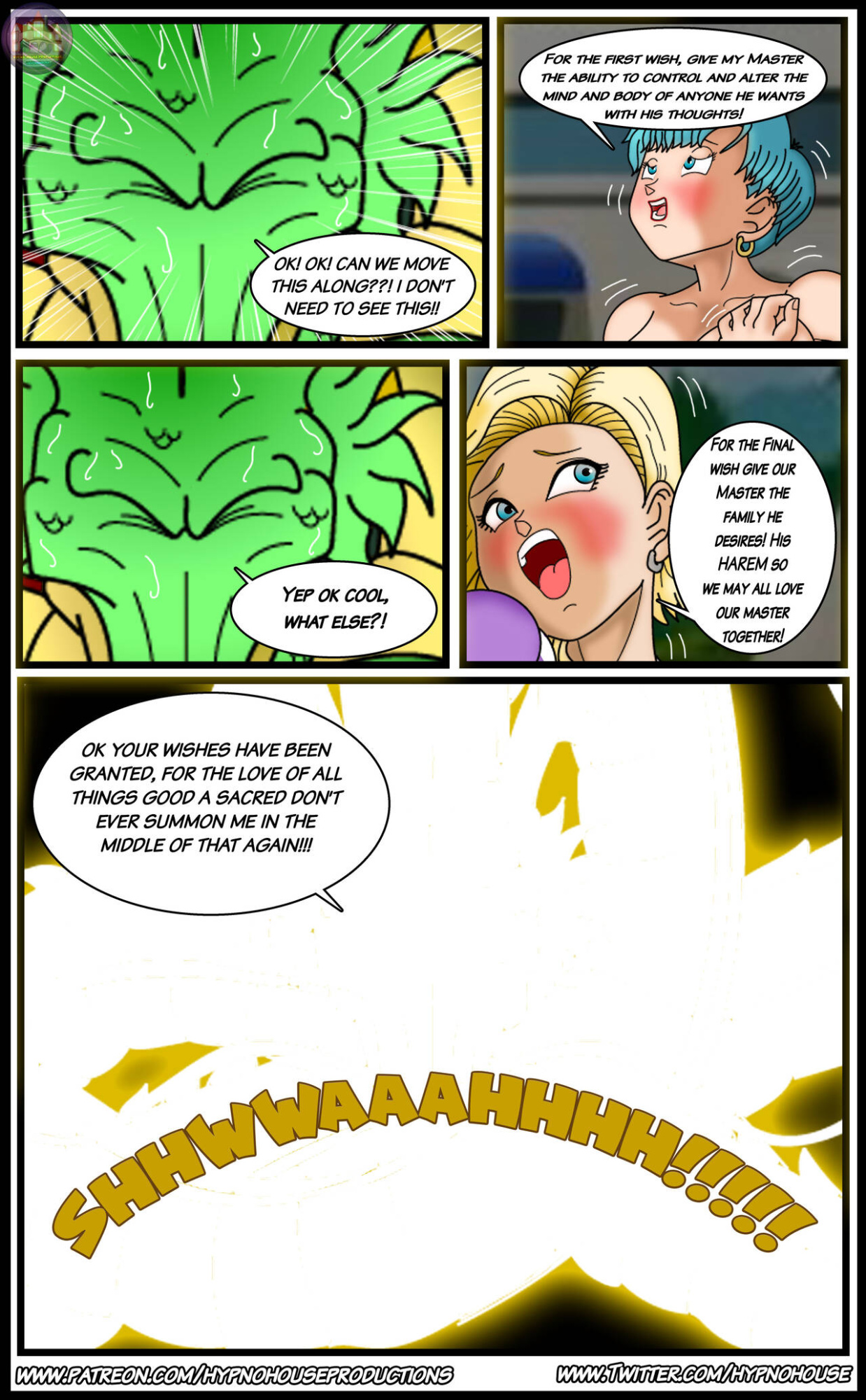[Hypno House] Double Feature Android 18 & Bulma is Yours!