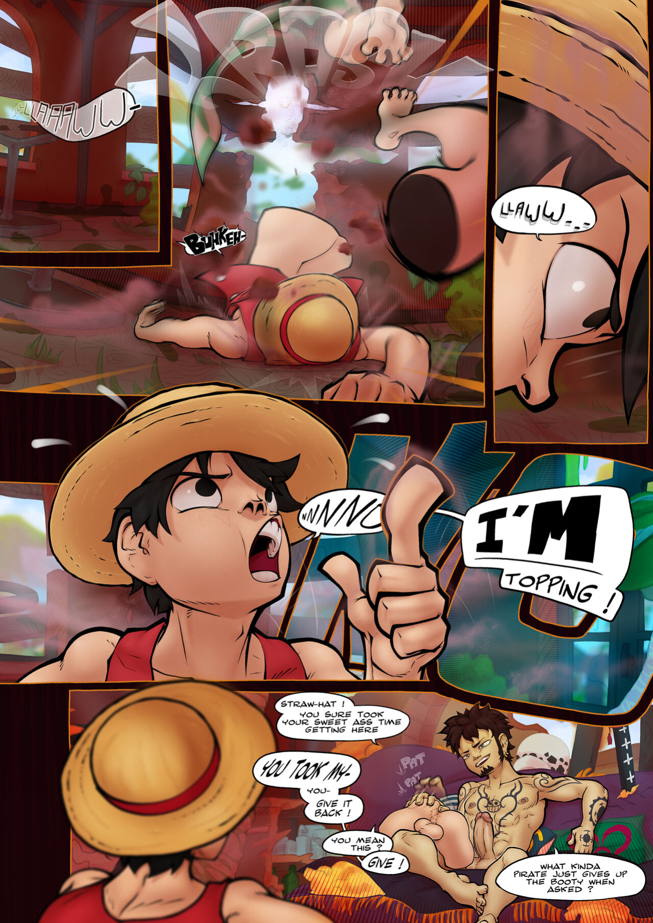 [VonBoche] Bromance Done (One Piece)