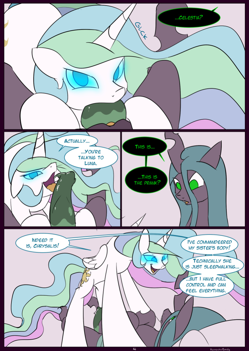 [Kanashiipanda] Royal Prank War: Sleepwalker (My Little Pony:Friendship is Magic)