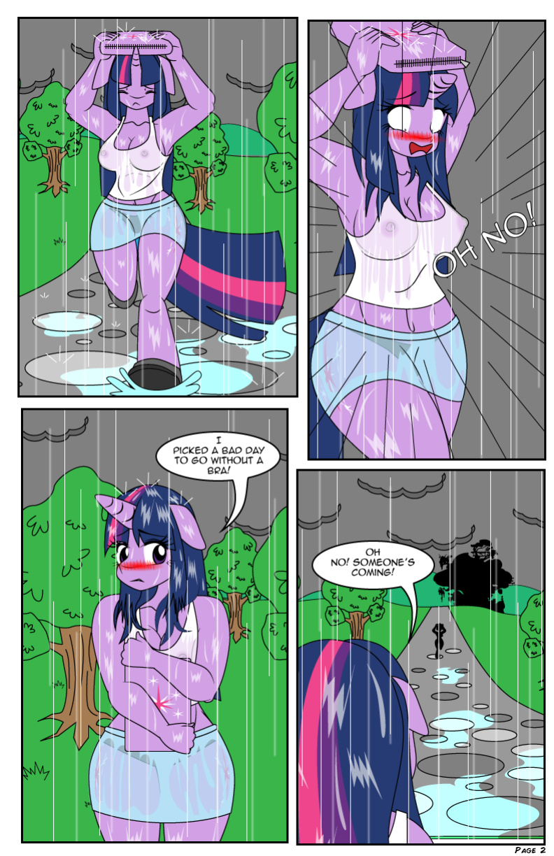 [Dekomaru] The Hot Room: Soaked (Texted Version) (My Little Pony Friendship is Magic)