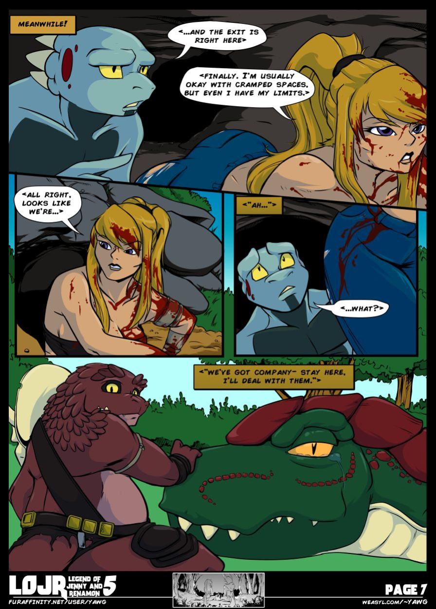 [Yawn] Legend Of Jenny And Renamon 5