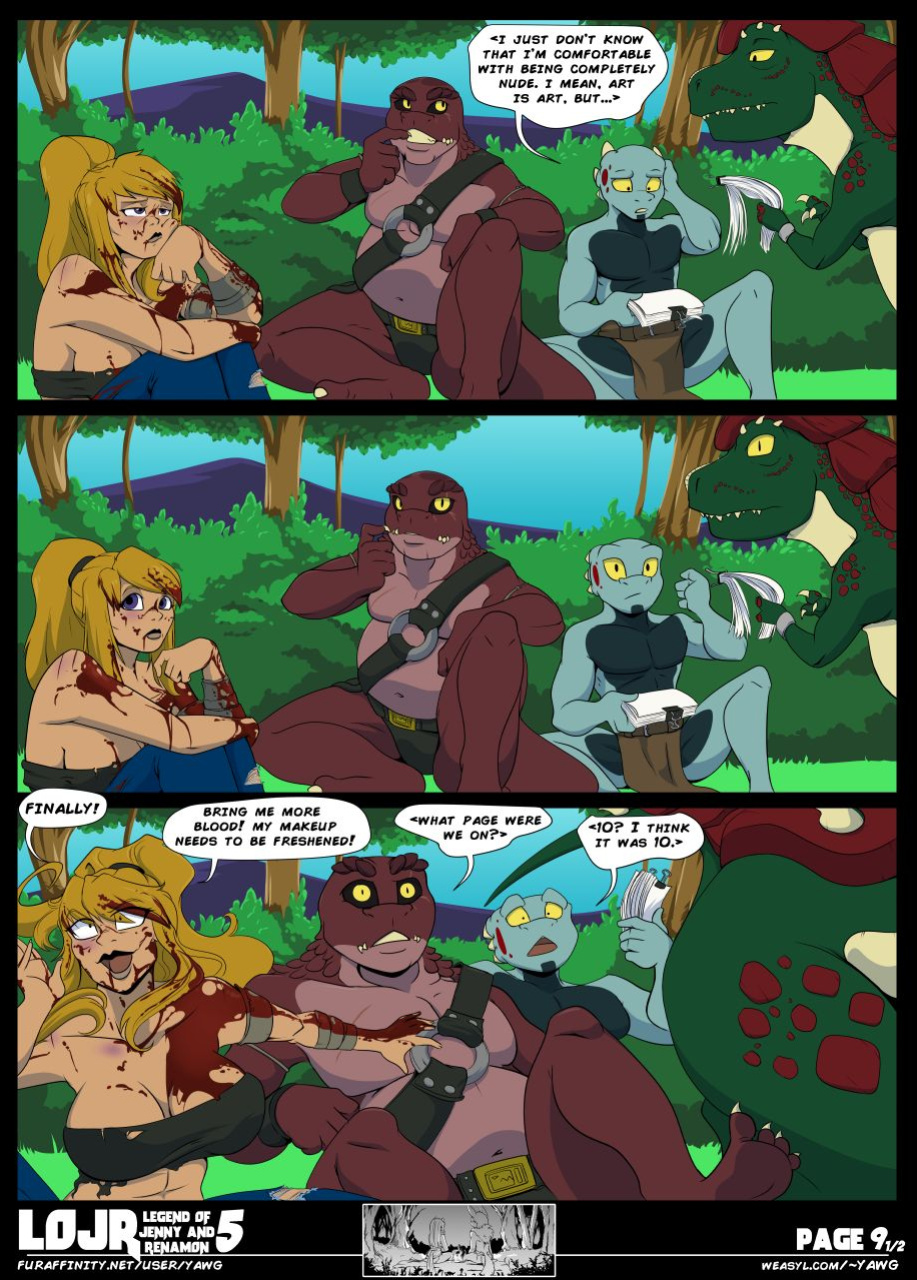 [Yawn] Legend Of Jenny And Renamon 5