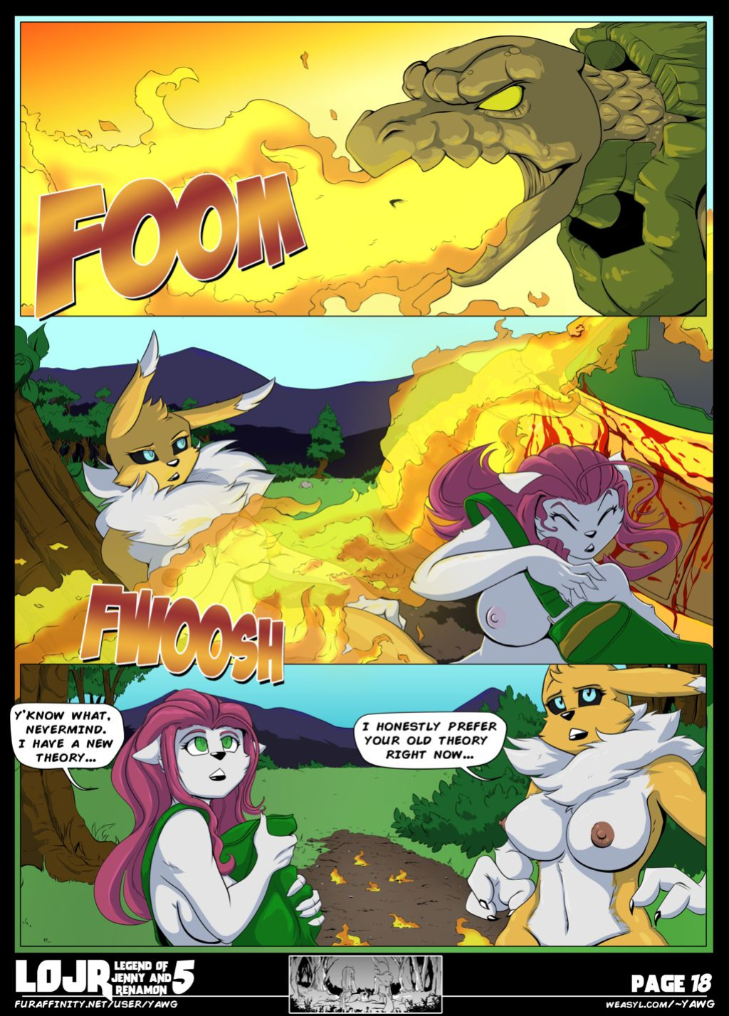 [Yawn] Legend Of Jenny And Renamon 5