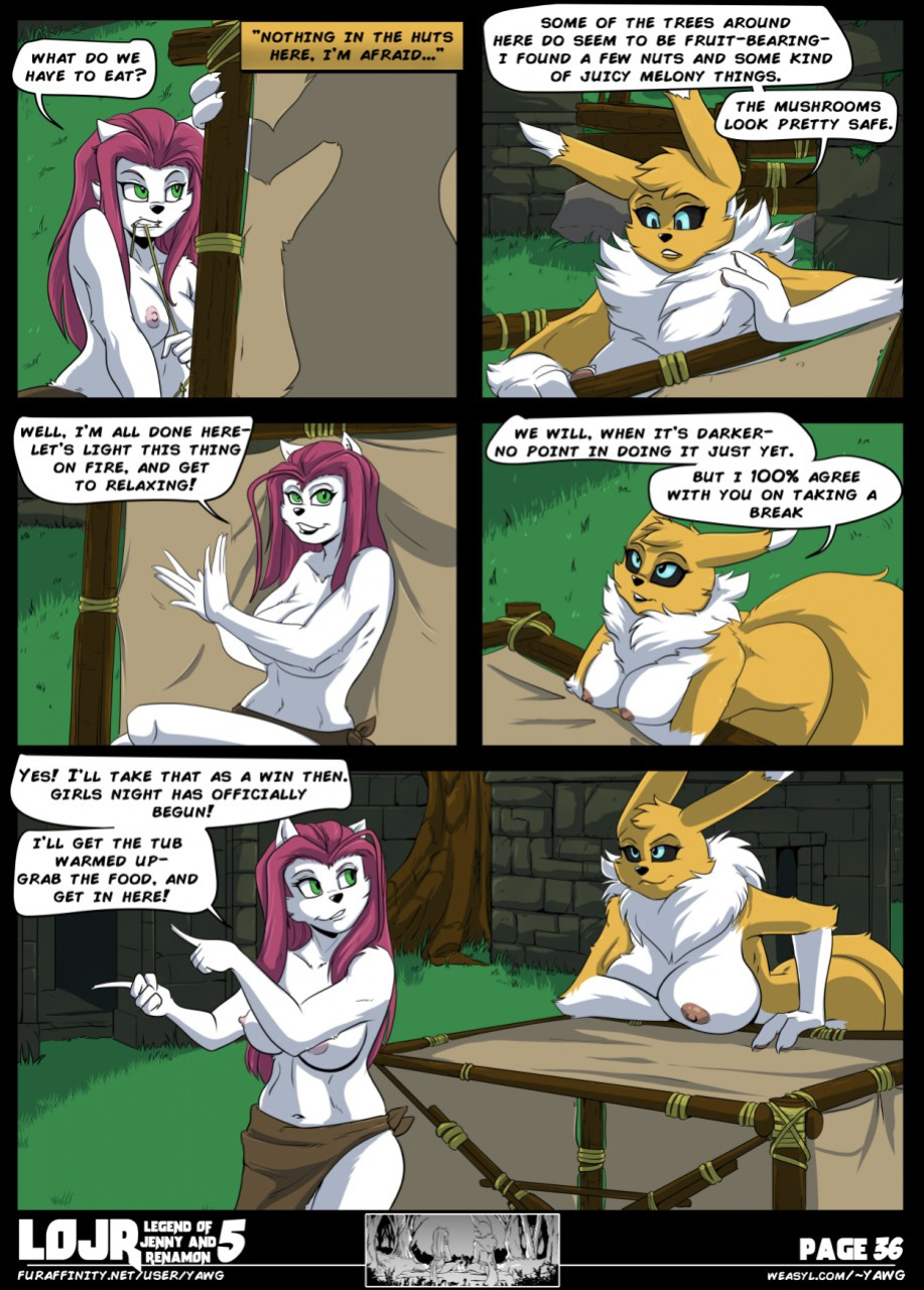 [Yawn] Legend Of Jenny And Renamon 5