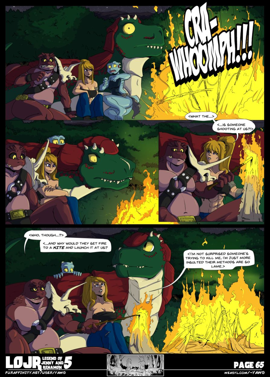 [Yawn] Legend Of Jenny And Renamon 5