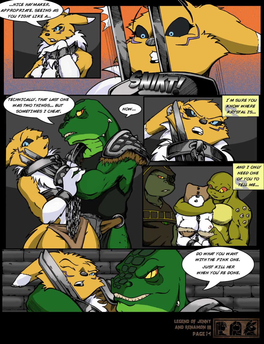 [Yawg] The Legend Of Jenny And Renamon 3 (Bucky O'Hare, Digimon, Star Fox)