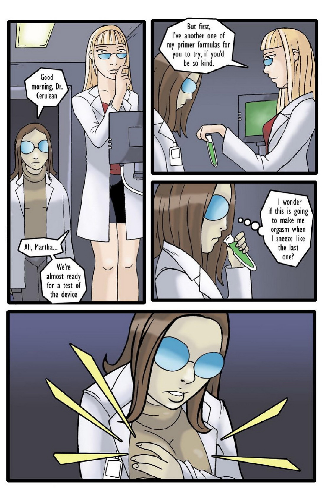 BotComics - Cerulean Sky