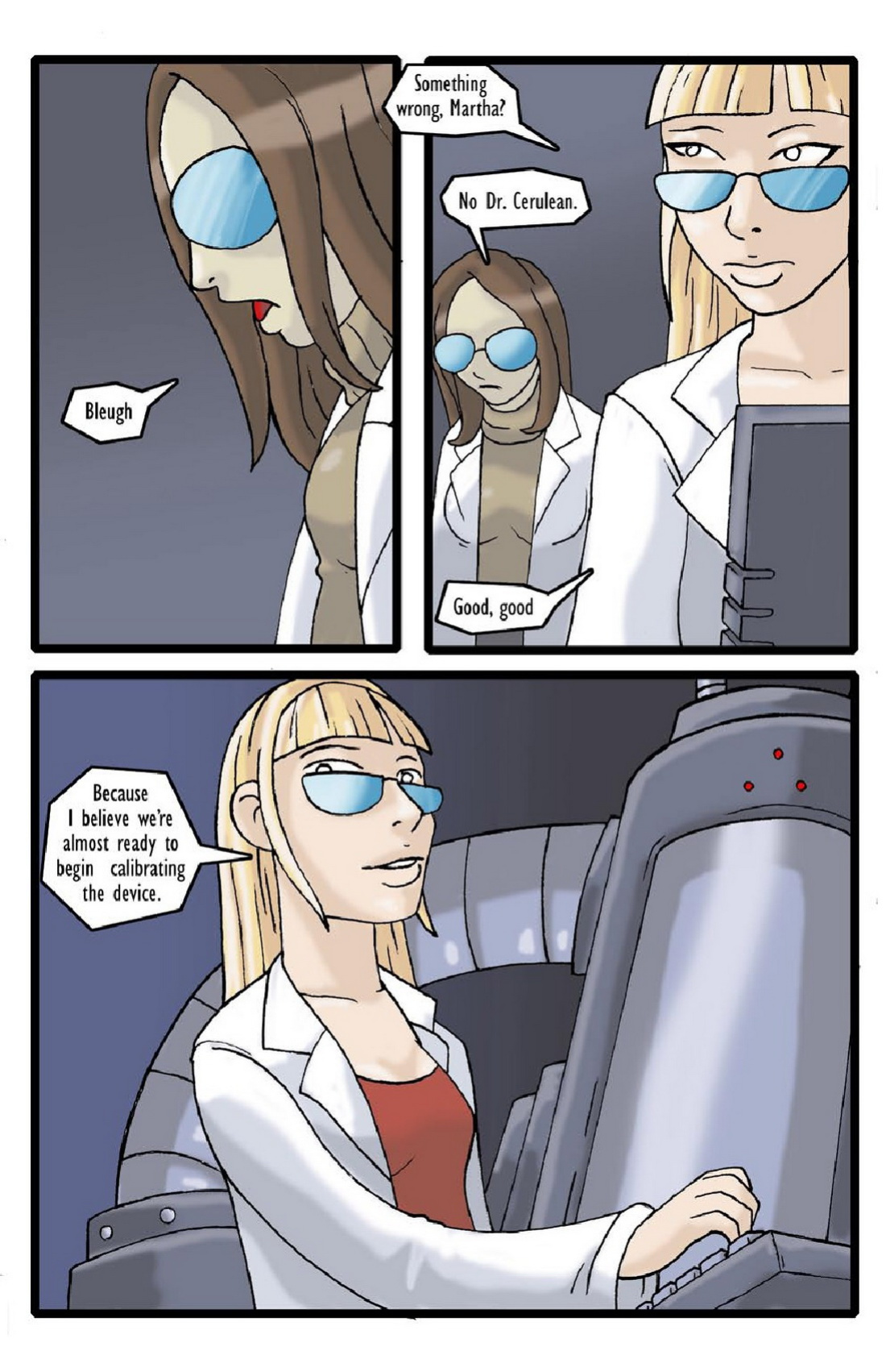 BotComics - Cerulean Sky
