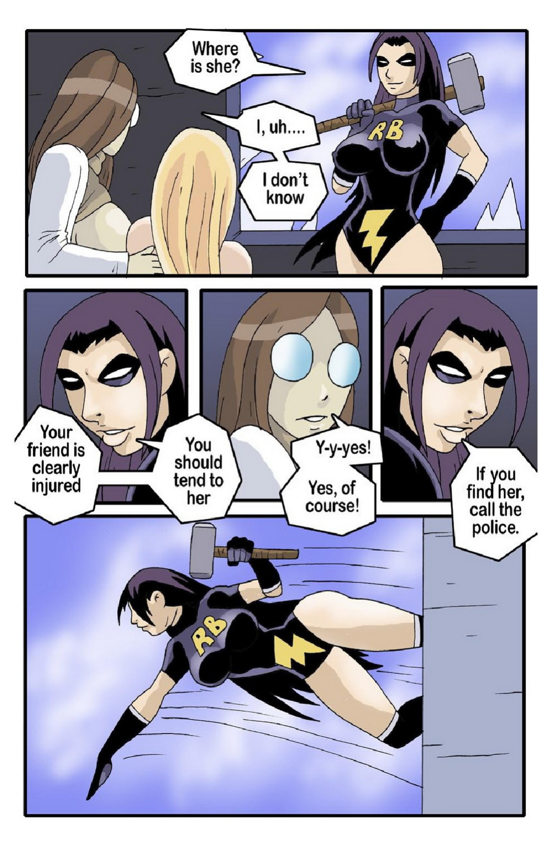 BotComics - Cerulean Sky