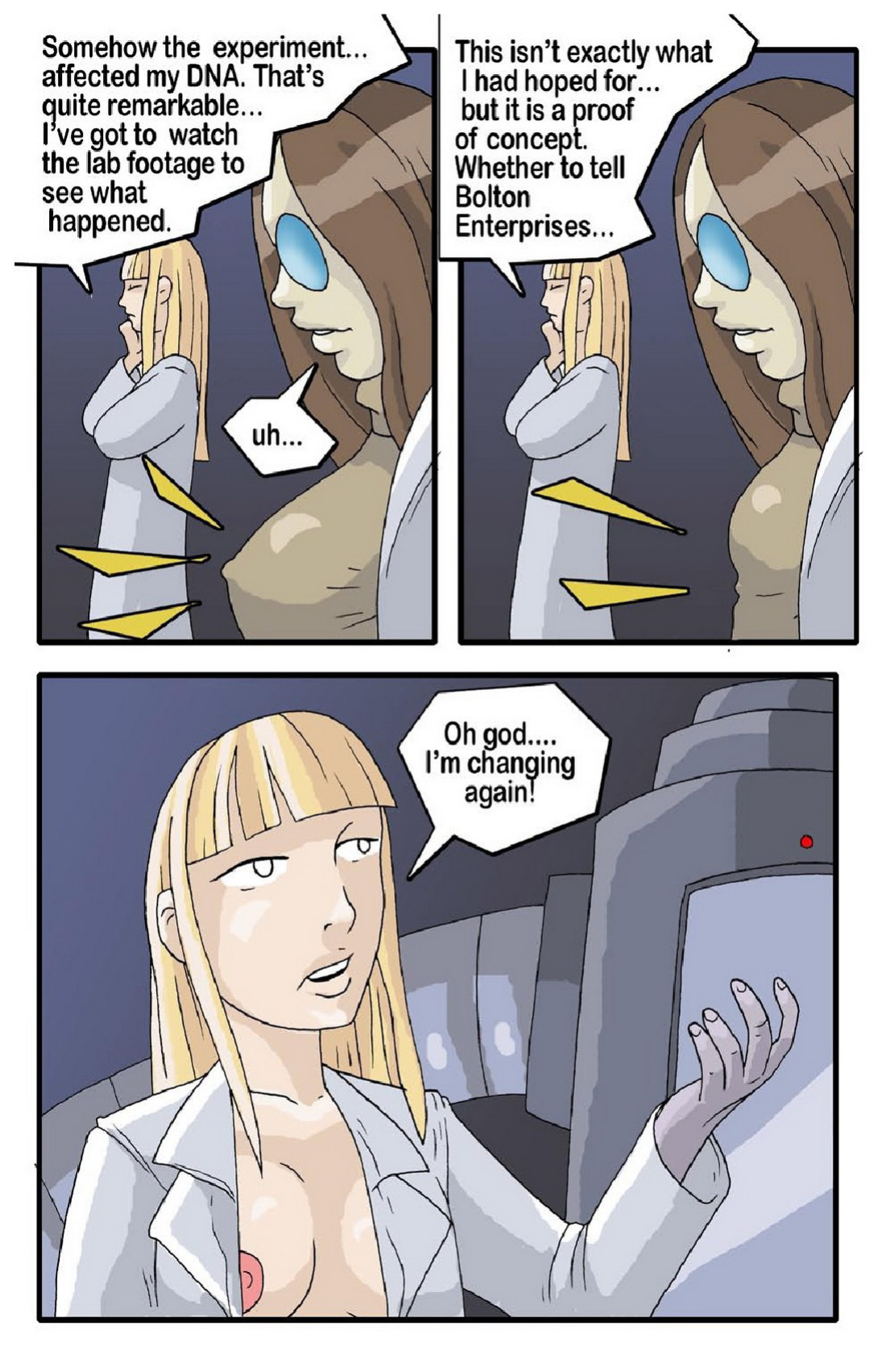 BotComics - Cerulean Sky