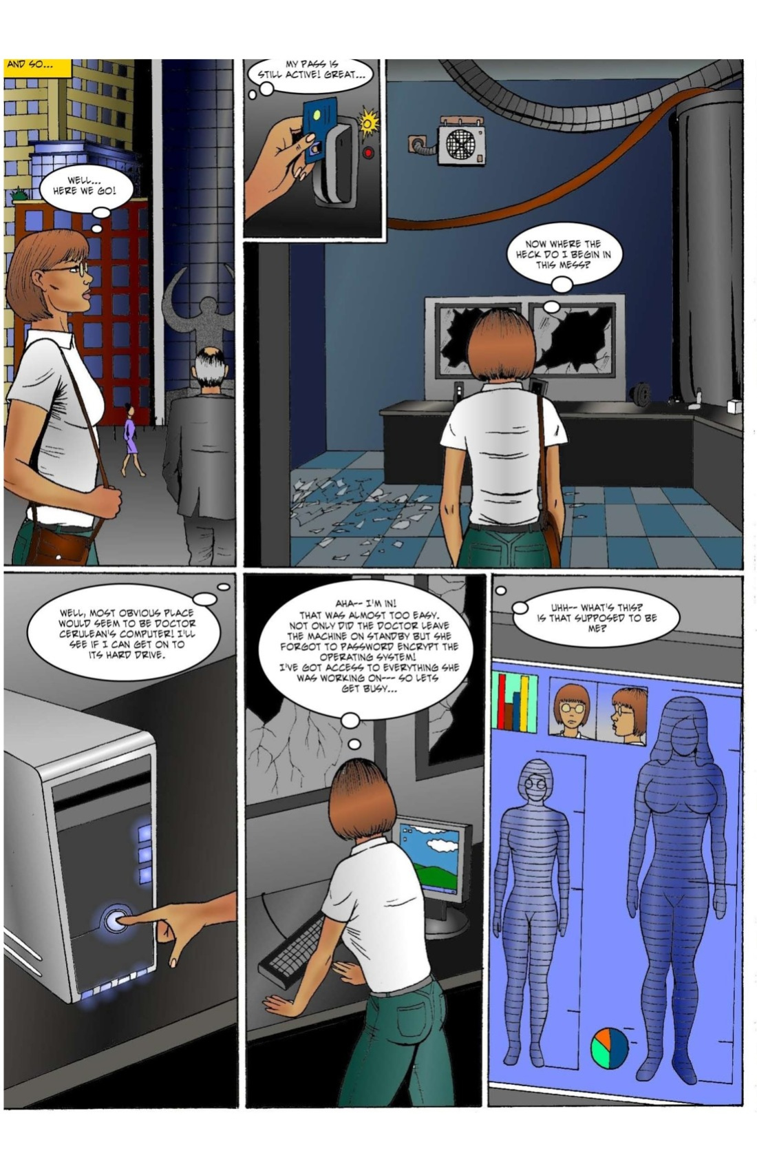 BotComics - Cerulean Sky