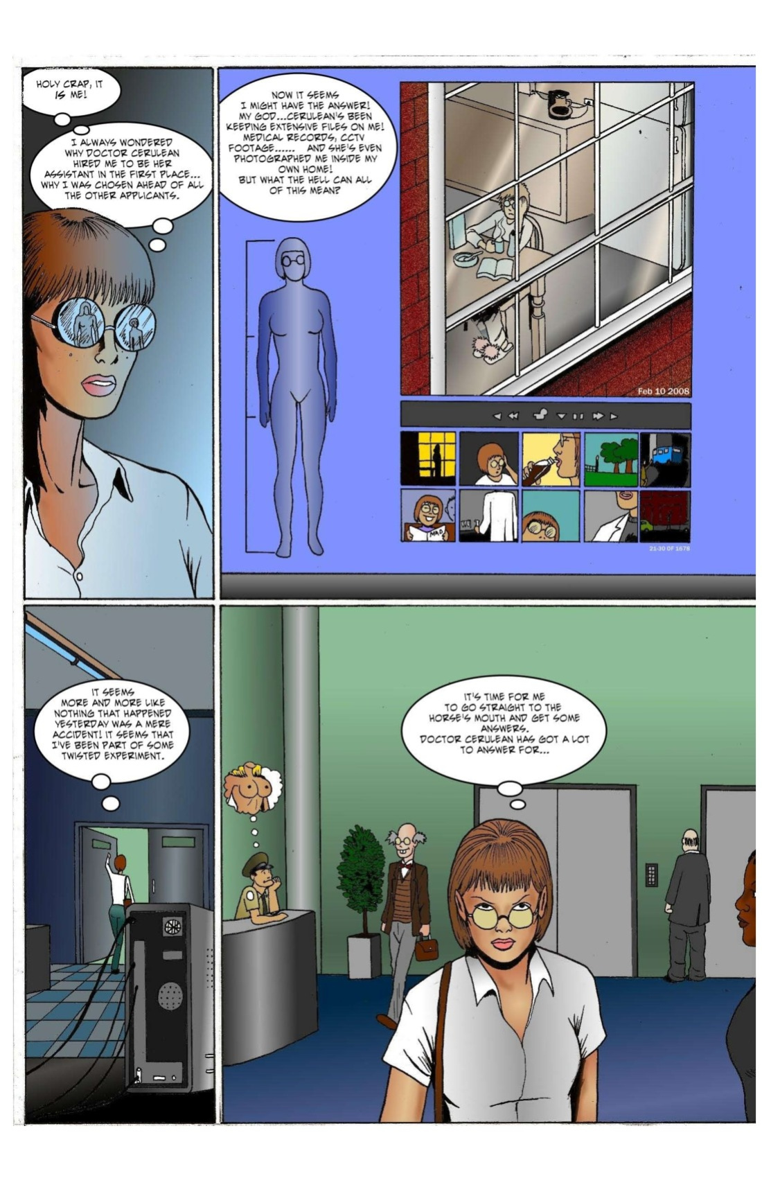 BotComics - Cerulean Sky