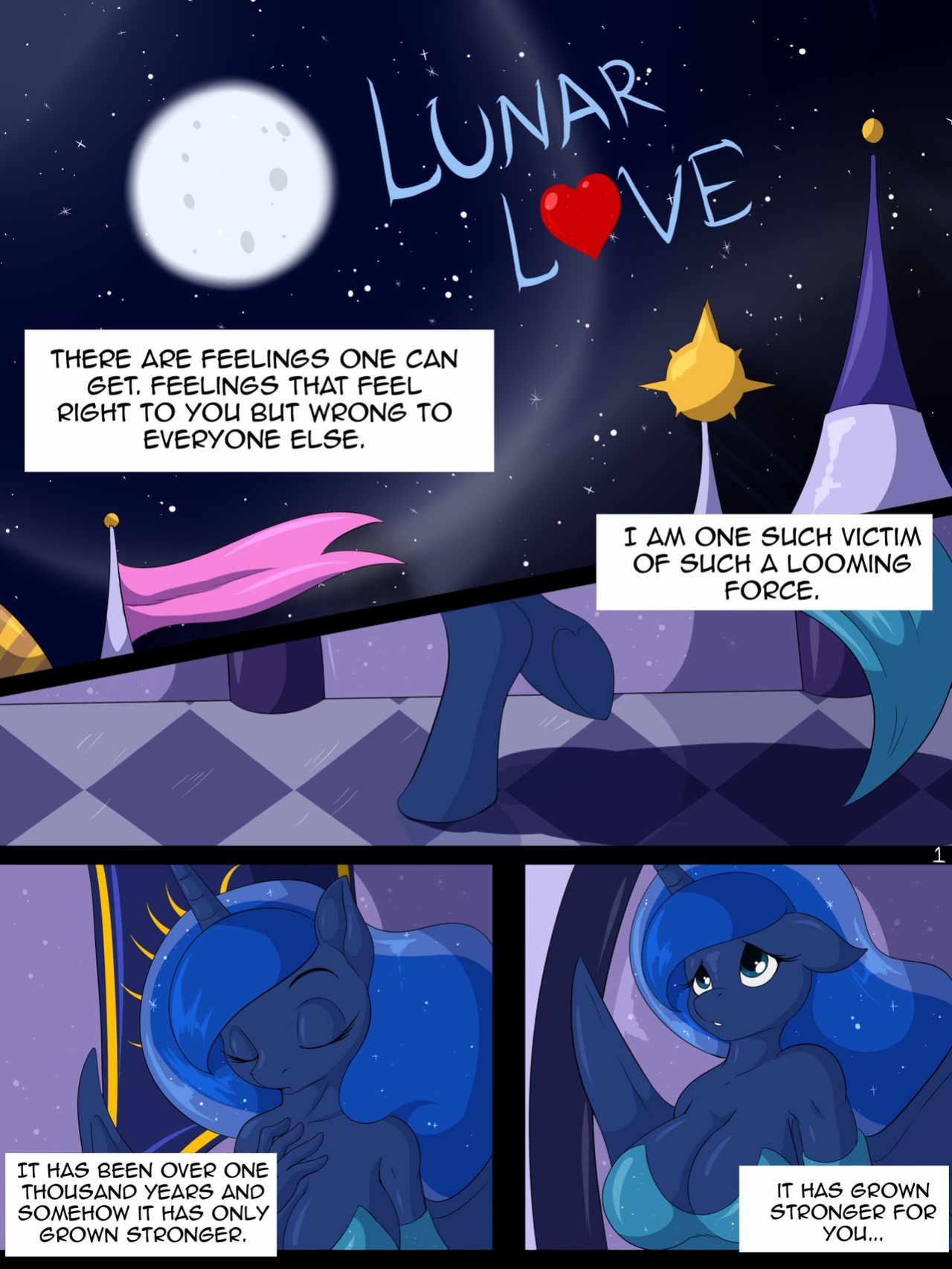 [Suirano] Lunar love (My little pony)