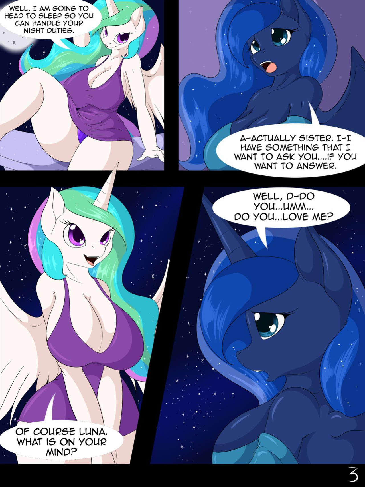 [Suirano] Lunar love (My little pony)