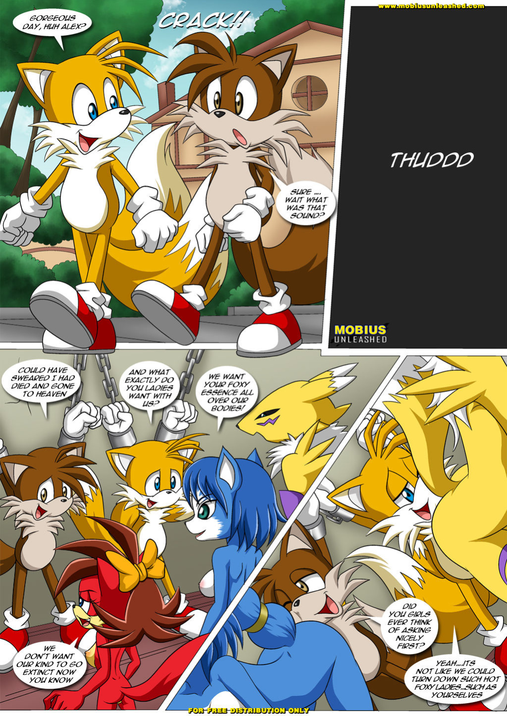 [Mobius Unleashed (Palcomix)] Foxxxes² - 2 Much Tail