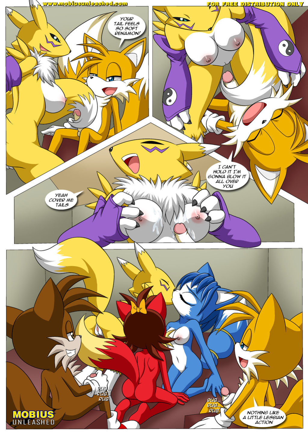[Mobius Unleashed (Palcomix)] Foxxxes² - 2 Much Tail