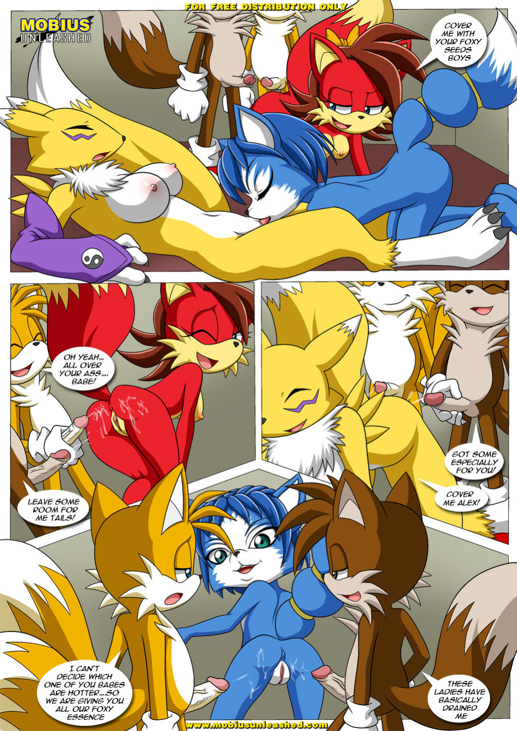 [Mobius Unleashed (Palcomix)] Foxxxes² - 2 Much Tail
