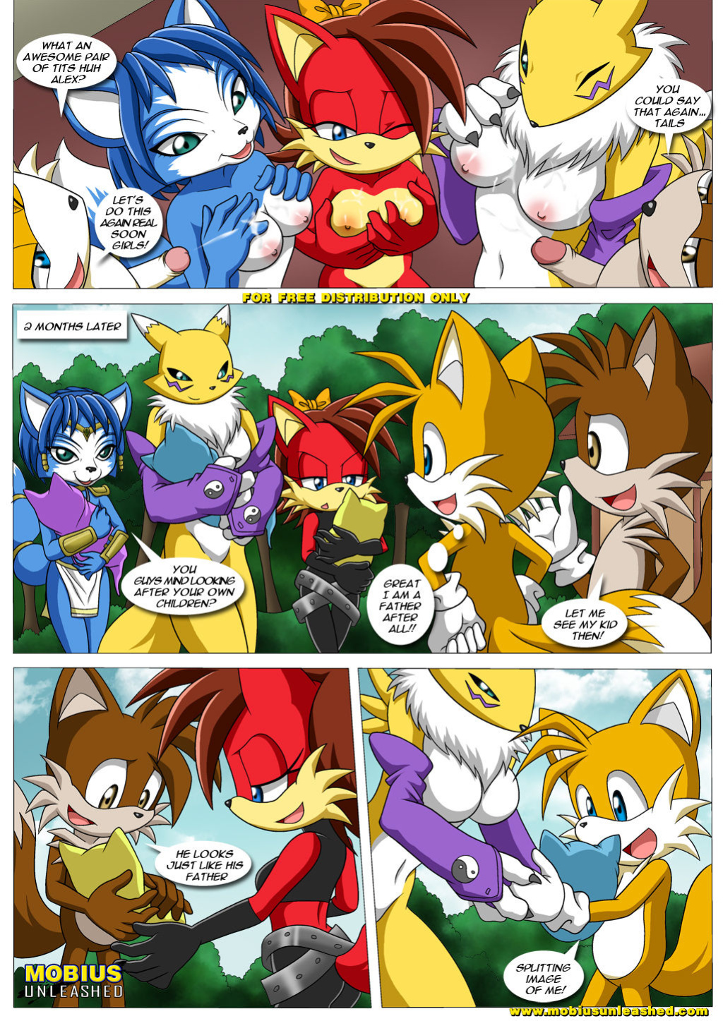 [Mobius Unleashed (Palcomix)] Foxxxes² - 2 Much Tail