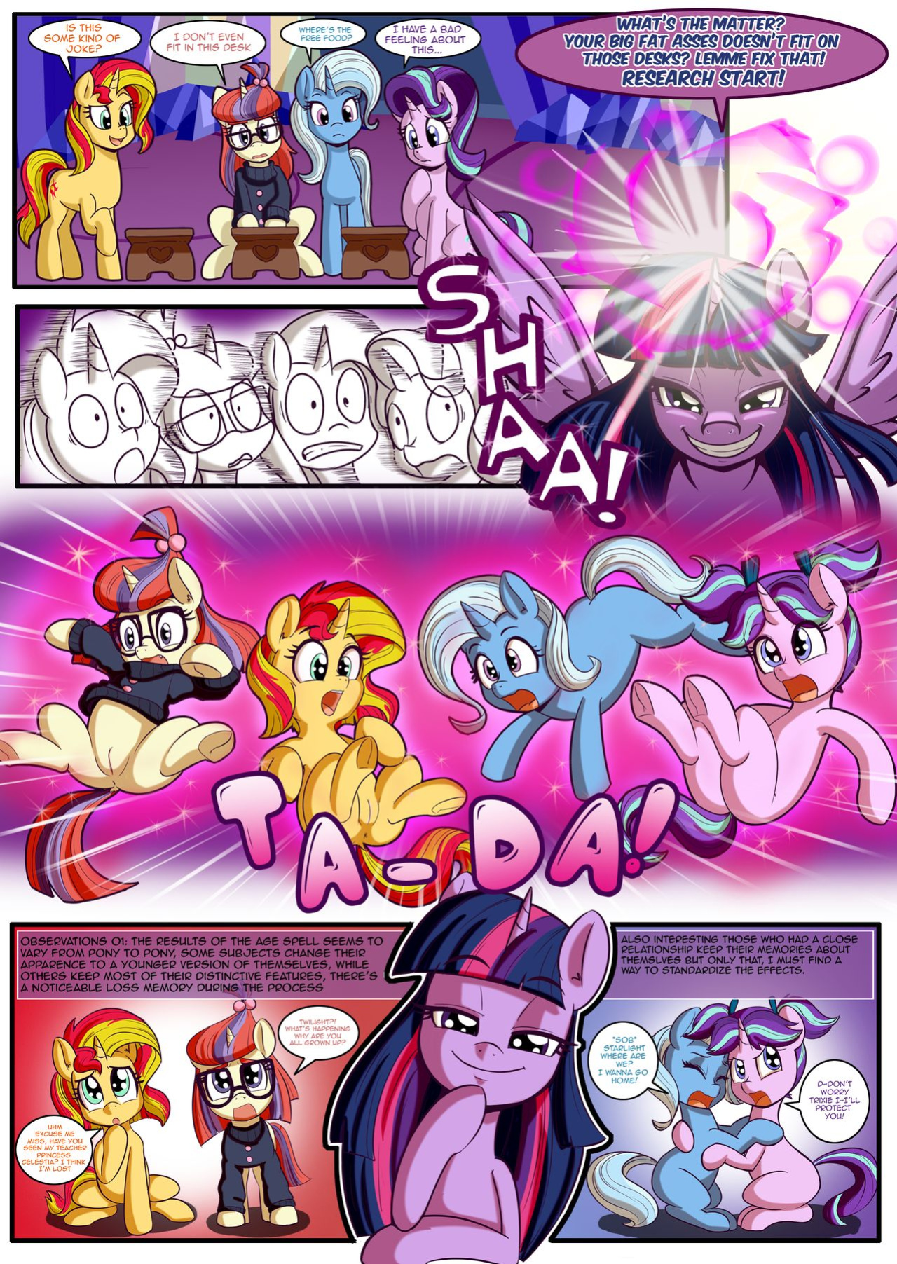 Back to Magic Kindergarten | (My Little Pony: Friendship is Magic) By AnibarutheCat