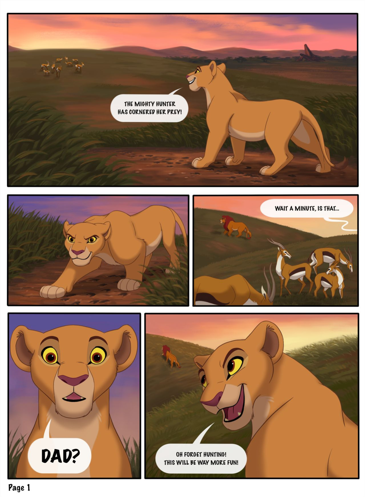 [Reallynxgirl] Father's Love (The Lion King) [Ongoing]