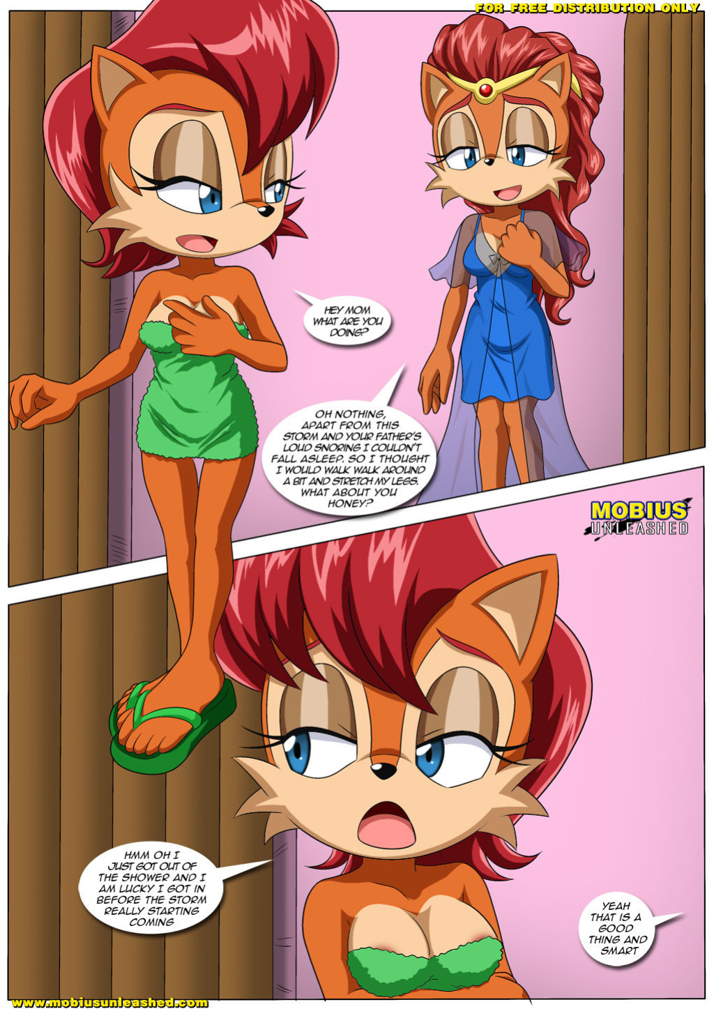 [PalComix / Mobius Unleashed] A Helping Hand