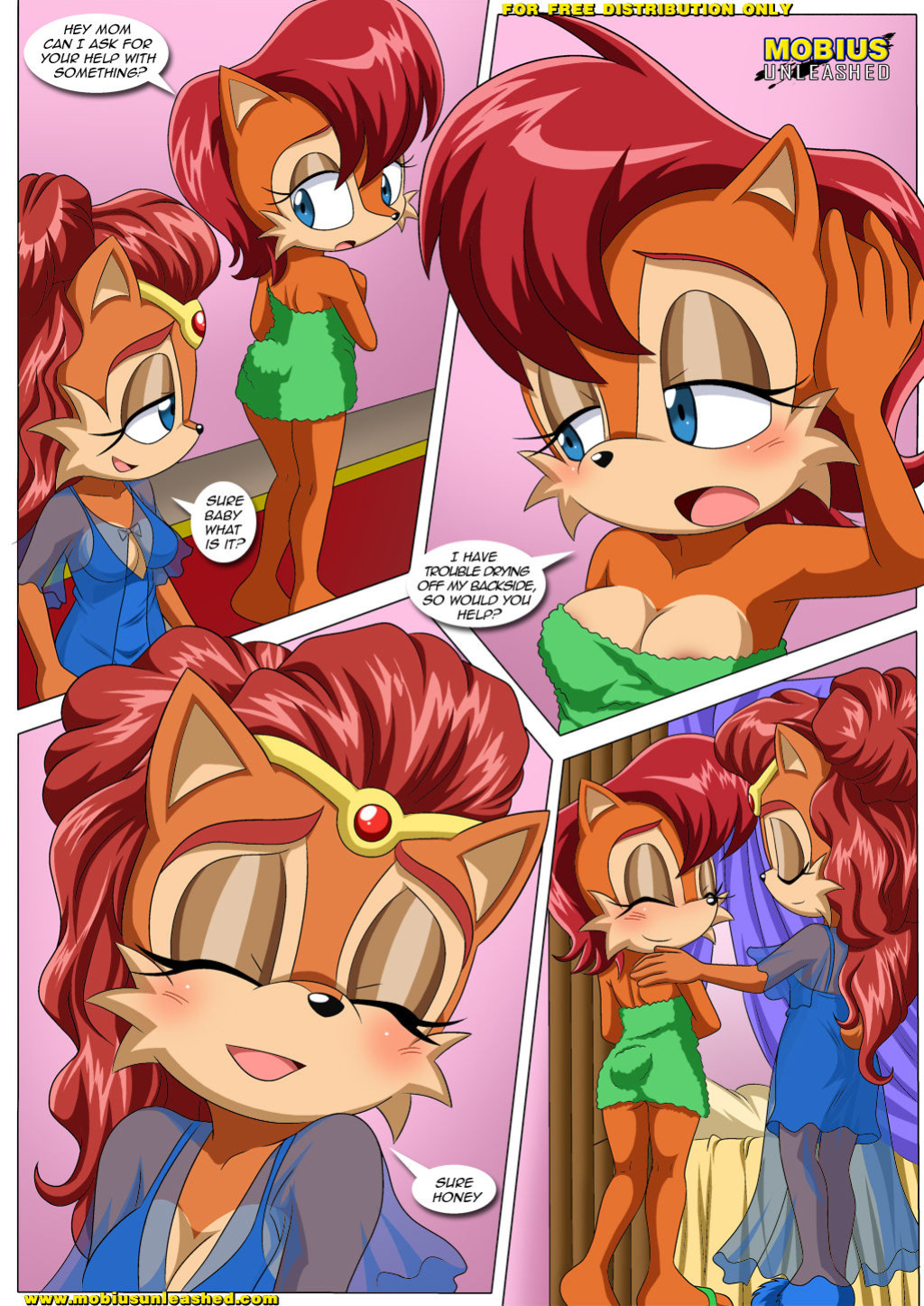 [PalComix / Mobius Unleashed] A Helping Hand