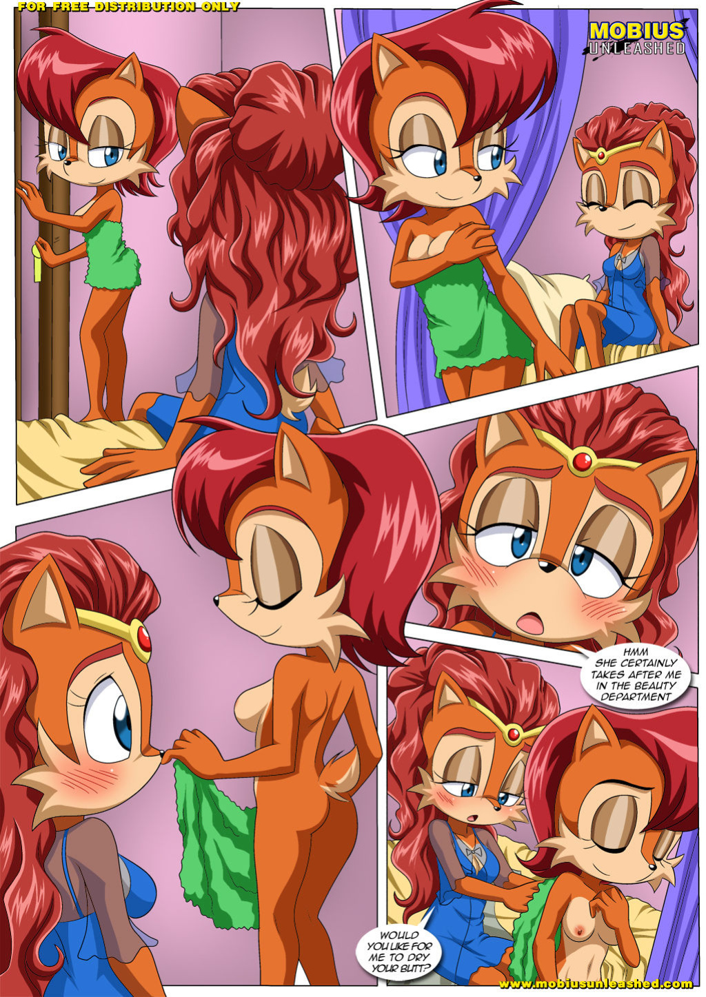 [PalComix / Mobius Unleashed] A Helping Hand
