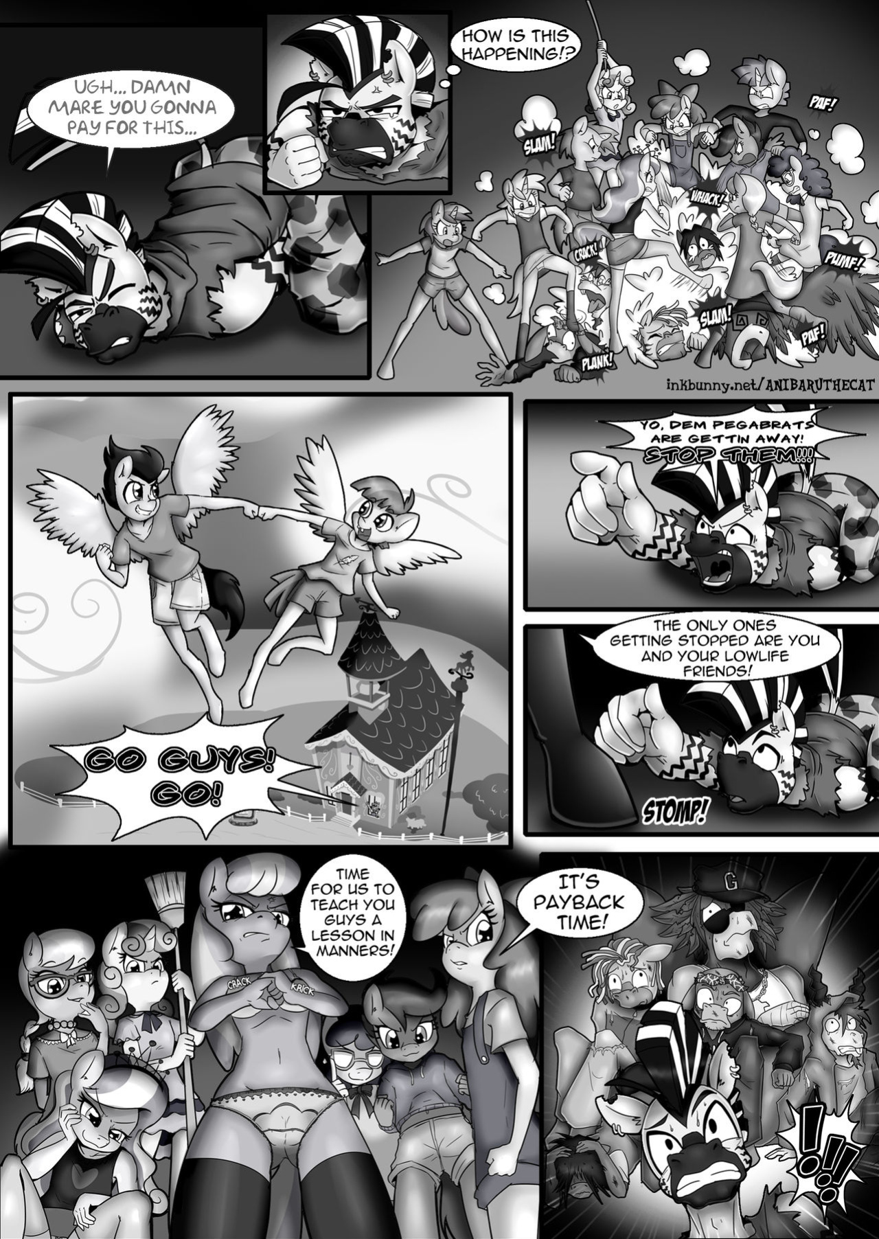 [AnibarutheCat]Gang Bangerz (ongoing)