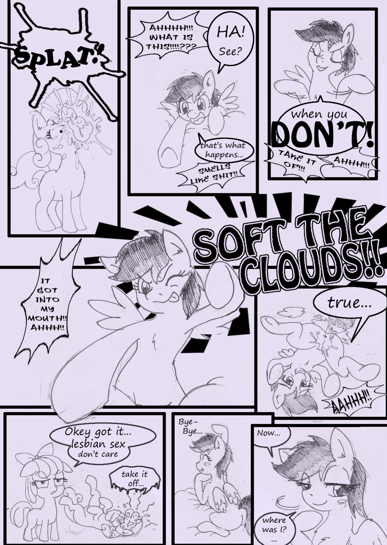 [AnibarutheCat] Cuddle Clouds (My Little Pony: Friendship Is Magic)