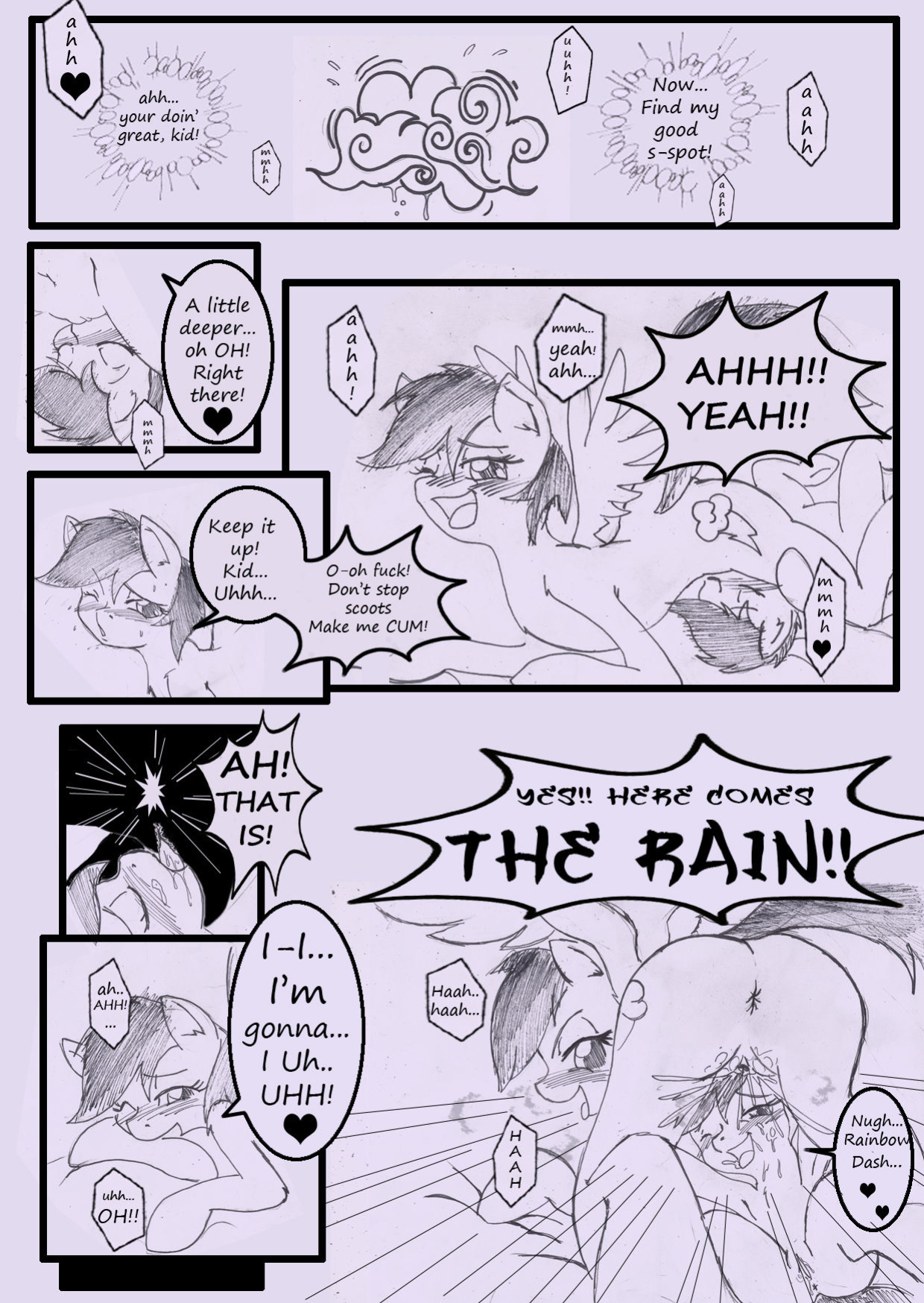 [AnibarutheCat] Cuddle Clouds (My Little Pony: Friendship Is Magic)