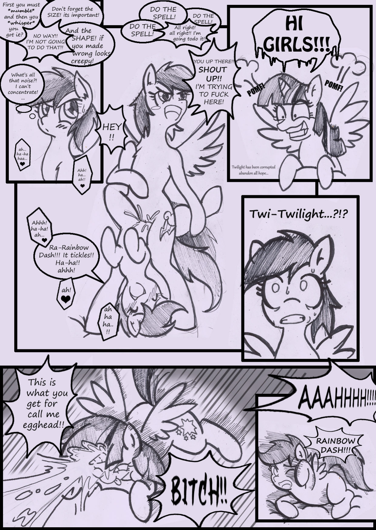 [AnibarutheCat] Cuddle Clouds (My Little Pony: Friendship Is Magic)