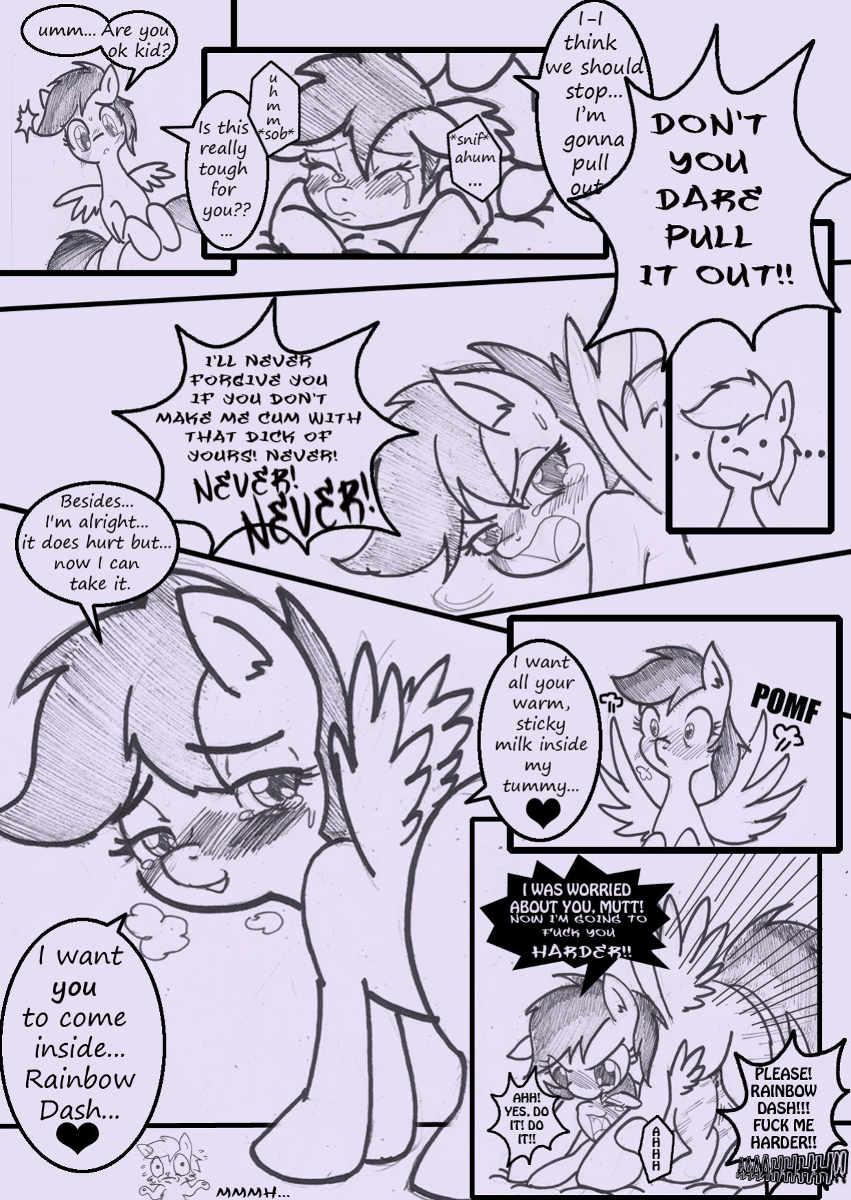 [AnibarutheCat] Cuddle Clouds (My Little Pony: Friendship Is Magic)