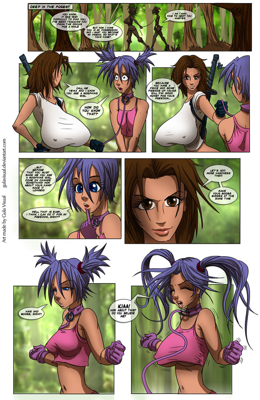 [Gulavisual] Morphing Girl