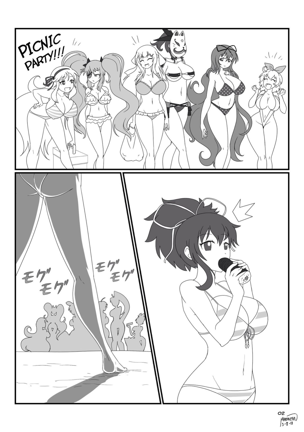Senren Kagura Preggo Beach Splash