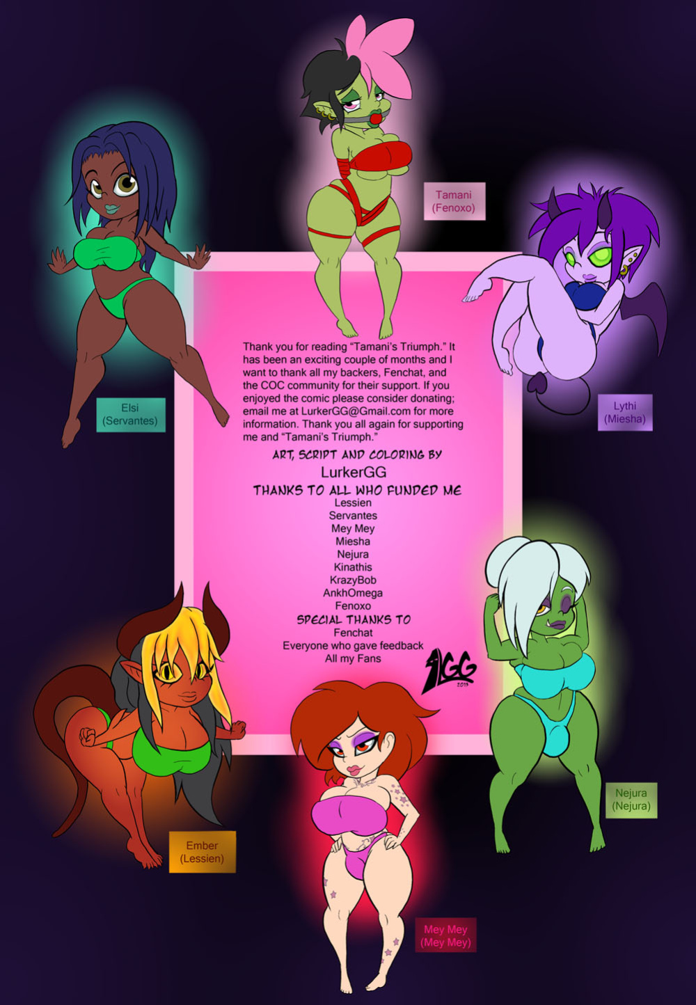 [LurkerGG] Tamani's Triumph (Corruption of Champions)