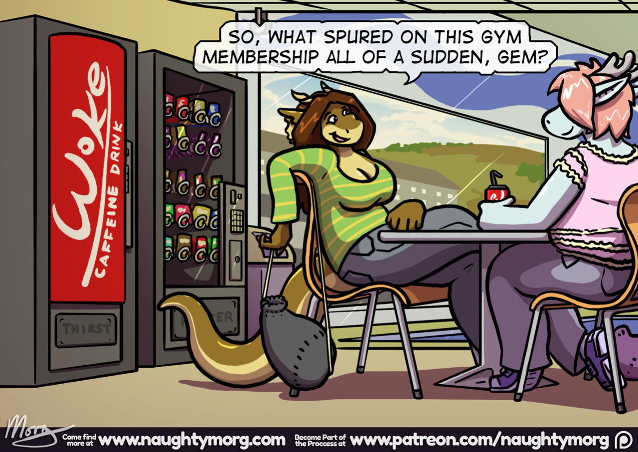 [NaughtyMorg] Gem & Sarah: Weight Training