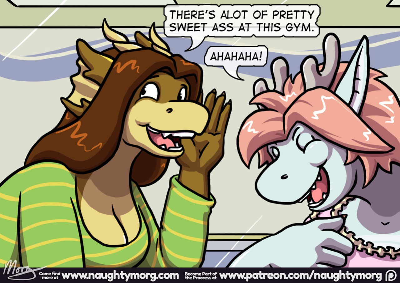 [NaughtyMorg] Gem & Sarah: Weight Training