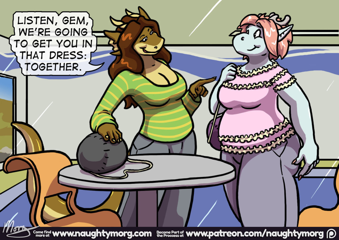 [NaughtyMorg] Gem & Sarah: Weight Training