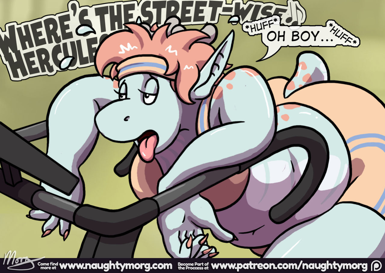 [NaughtyMorg] Gem & Sarah: Weight Training