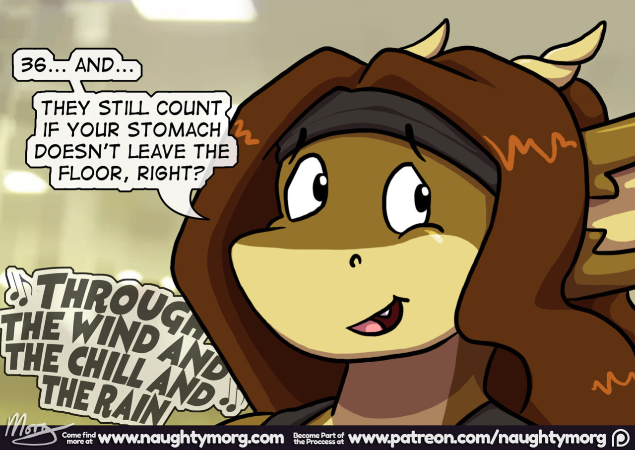 [NaughtyMorg] Gem & Sarah: Weight Training