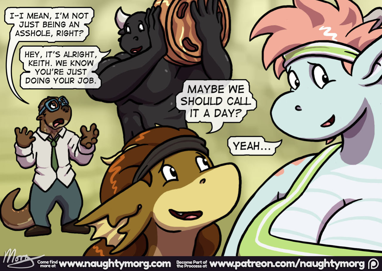 [NaughtyMorg] Gem & Sarah: Weight Training