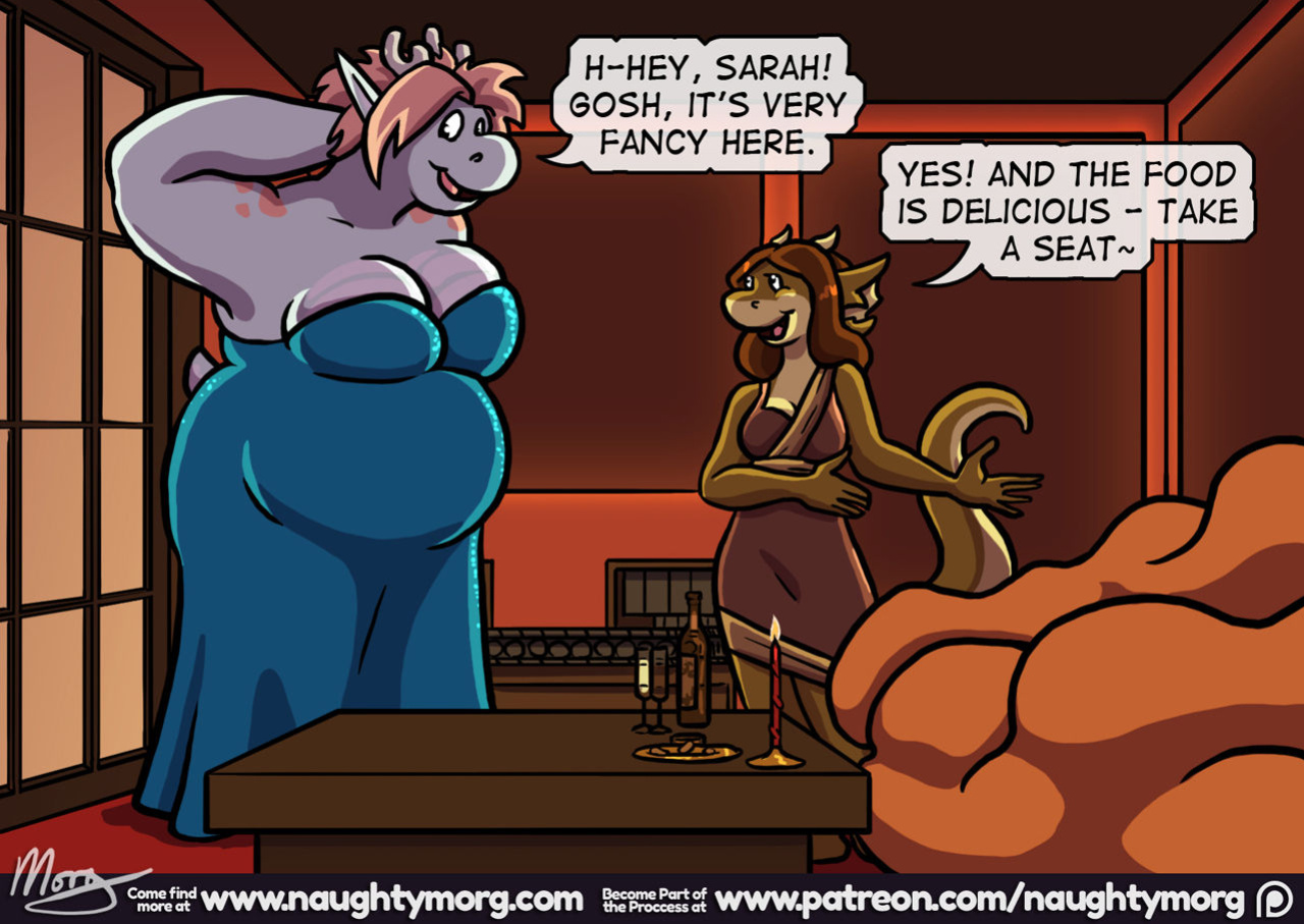 [NaughtyMorg] Gem & Sarah: Weight Training