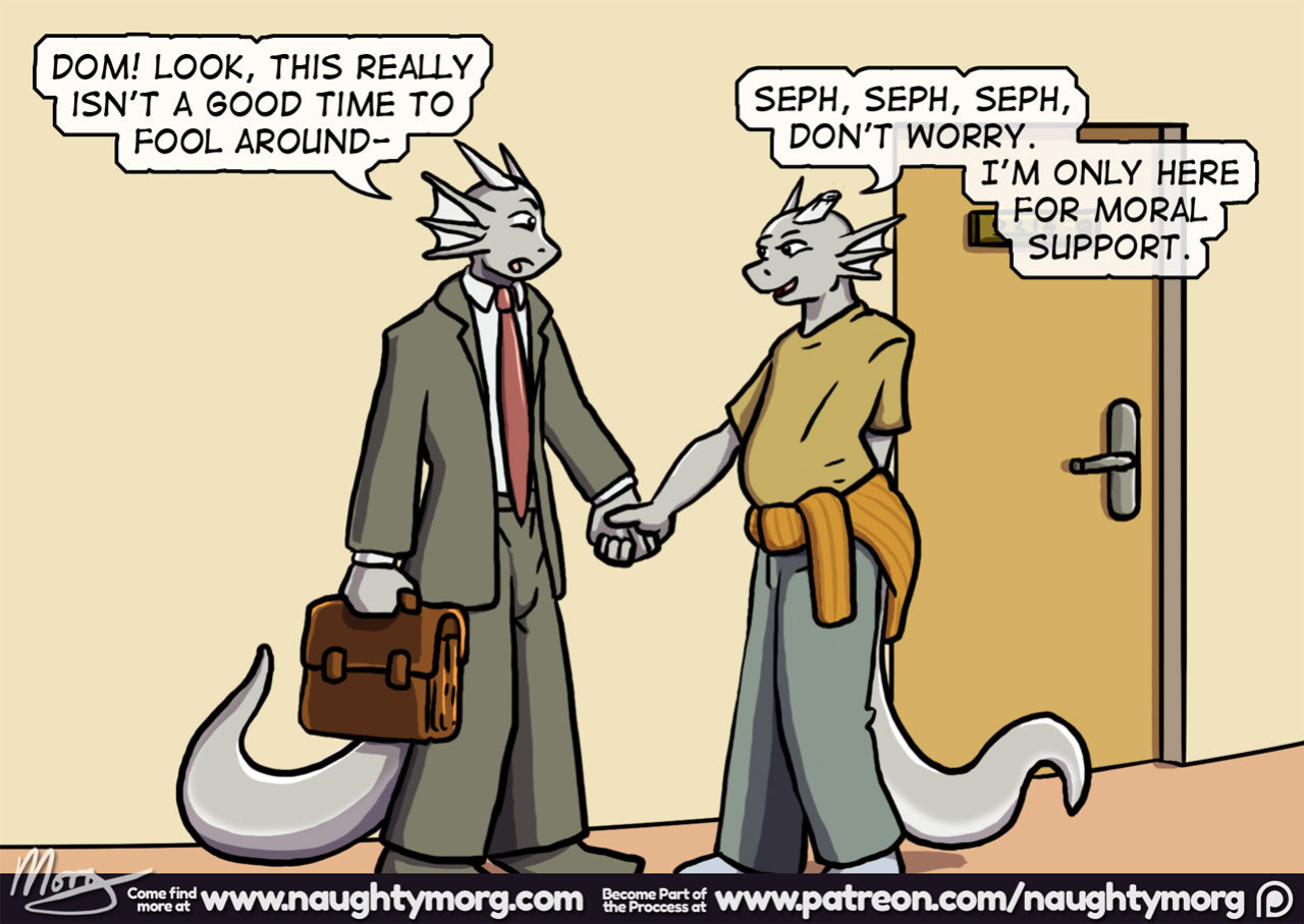 [NaughtyMorg] Seph & Dom: Big Distraction (complete)
