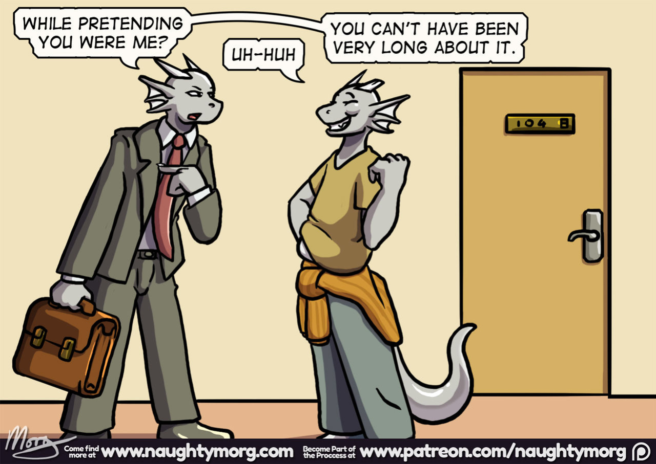[NaughtyMorg] Seph & Dom: Big Distraction (complete)